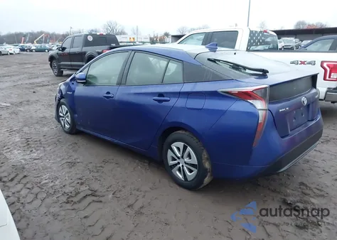 2017 Toyota Prius Three from USA, damaged, VIN JTDKARFU8H3531932